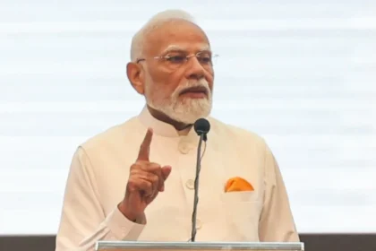 PM Modi Indonesia Parliament Speech: Prime Minister Narendra Modi addressing the Indonesian Parliament during his official Indonesia visit