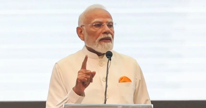 PM Modi Indonesia Parliament Speech: Prime Minister Narendra Modi addressing the Indonesian Parliament during his official Indonesia visit