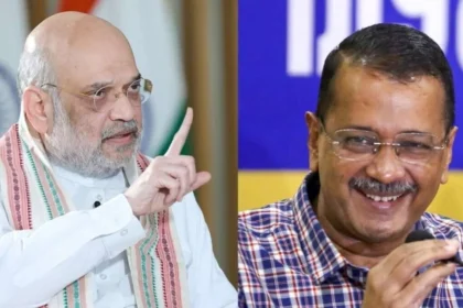 Ram Mandir Donation Row: Arvind Kejriwal addressing a press conference on the Ram Mandir donation controversy and questioning Amit Shah.