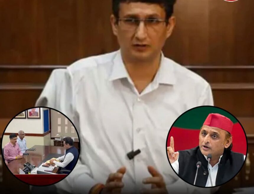 Vijay Vishwas Pant FIR: "How can someone against whom an FIR has been lodged conduct an investigation?" Akhilesh Yadav launches a scathing attack regarding the Ram Mandir issue.