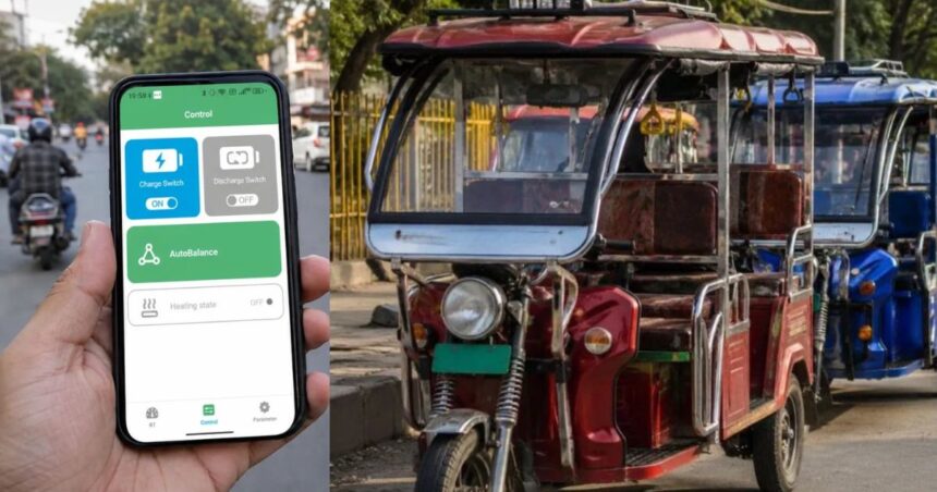 E-Riksha Battery Management Apps