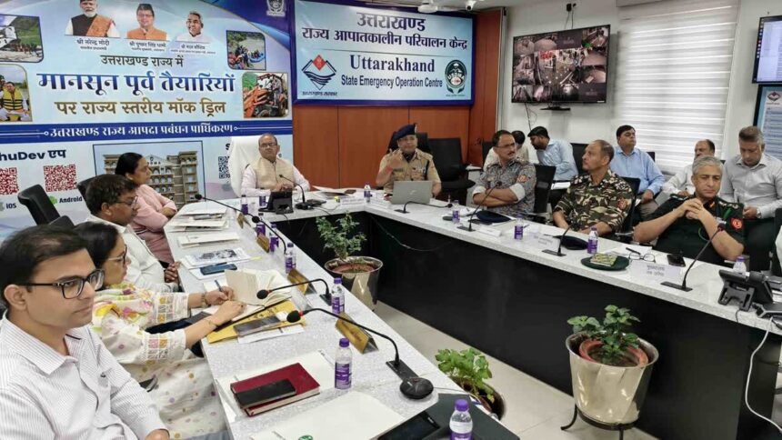 Monsoon in Uttarakhand disaster mock drill conducted across 66 locations in 13 districts for emergency preparedness