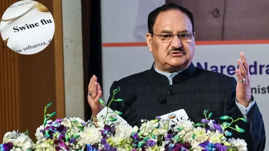 दिल्ली स्वाइन फ्लू केस बढ़े जेपी नड्डा बैठक