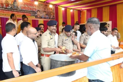 गाजियाबाद कांवड़ यात्रा पुलिस आयुक्त सुरक्षा व्यवस्था निरीक्षण