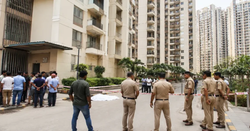 गाजियाबाद राजनगर एक्सटेंशन बुजुर्ग मौत - केडीपी ग्रैंड सवाना सोसाइटी