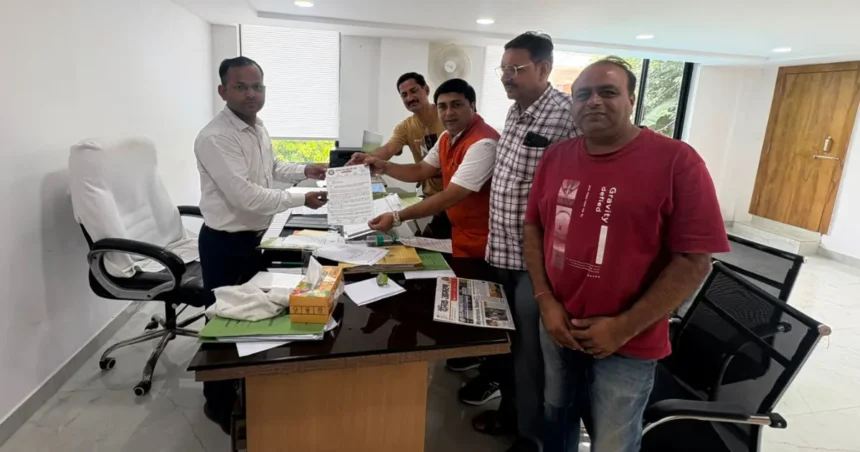 किला रोड चौड़ीकरण को लेकर MDA कार्यालय में व्यापारियों की बैठक