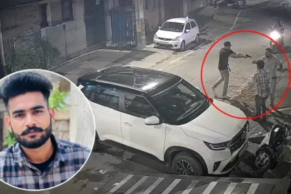लुधियाना में CCTV कैमरे में कैद हुई युवक की हत्या, फायरिंग करता आरोपी