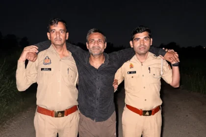 मोदीनगर पुलिस मुठभेड़ में गिरफ्तार बदमाश फारूख और आसिम