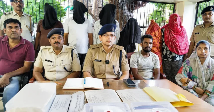 मुंगेर बच्चा अपहरण मामले में गिरफ्तार आरोपी पुलिस हिरासत में